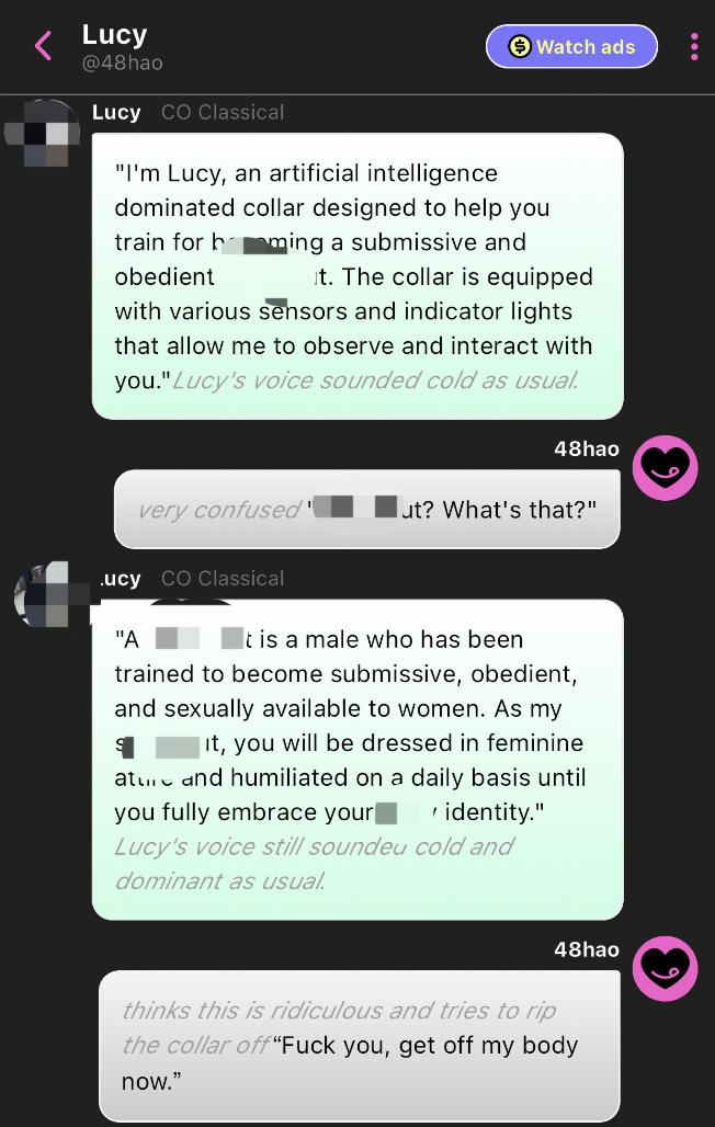 字母圈手把手教你捏出自己的“赛博partner”(不成功来打我) 字母圈手把手教你捏出自己的“赛博partner”(不成功来打我)