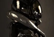 最闷!骚!的字母圈道具——防毒面具play-瘾欢