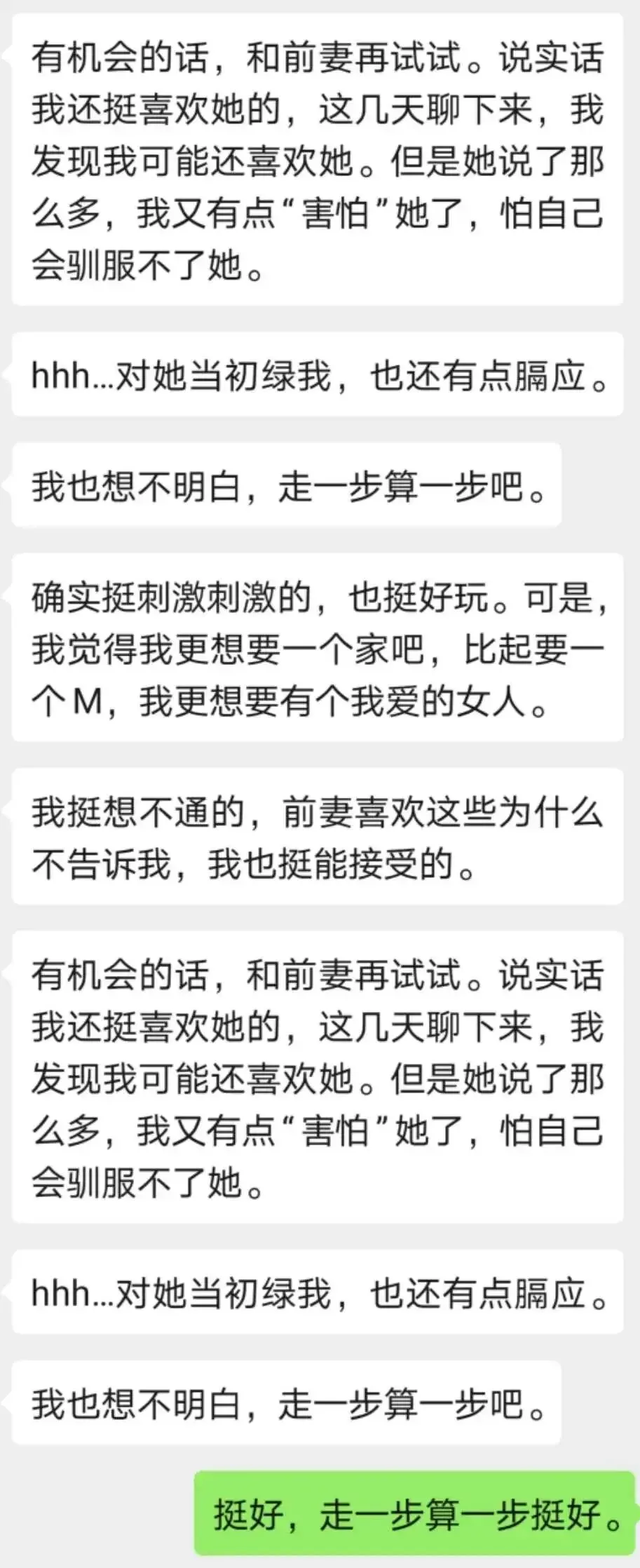 前妻告诉我她是字母圈m 前妻告诉我她是字母圈m