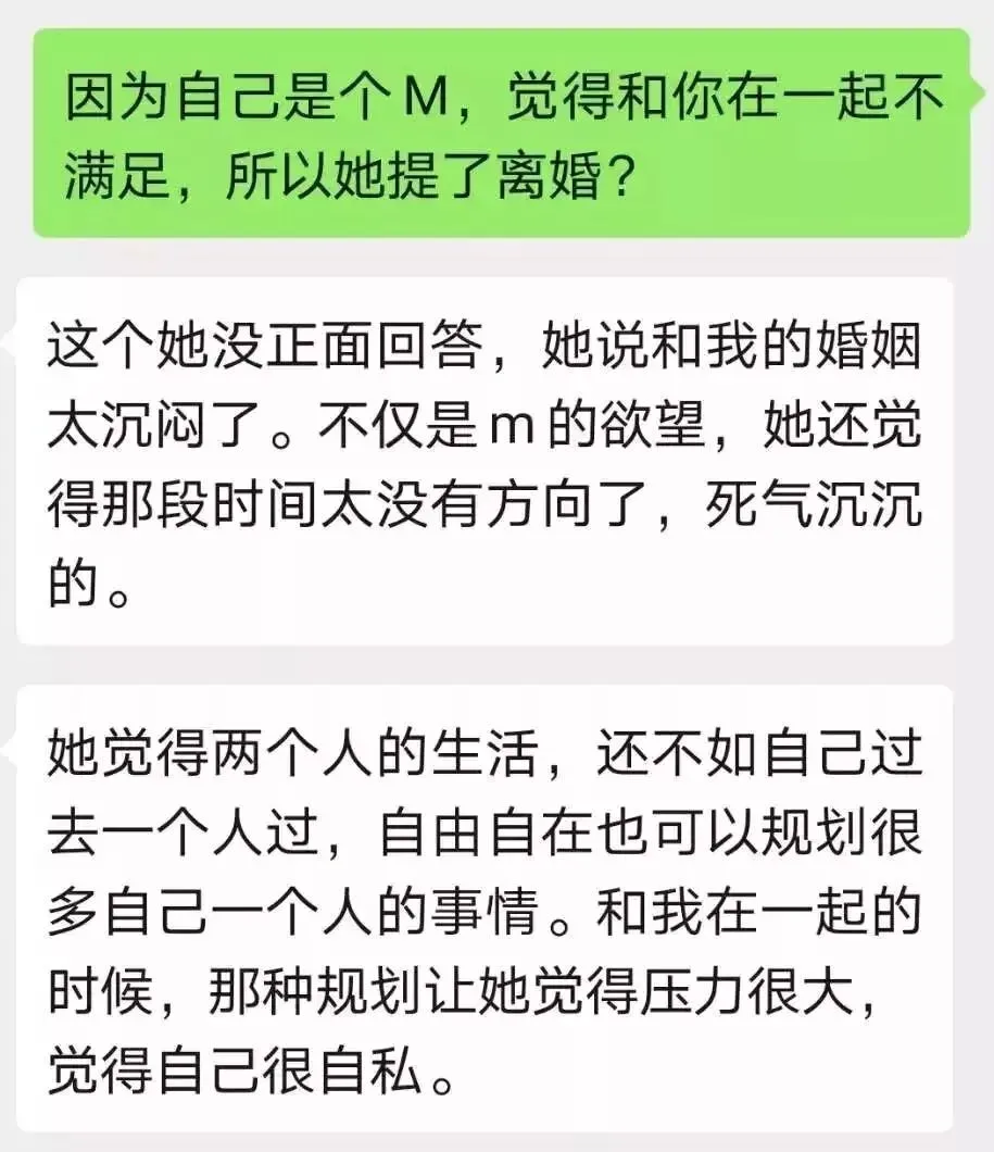 前妻告诉我她是字母圈m 前妻告诉我她是字母圈m